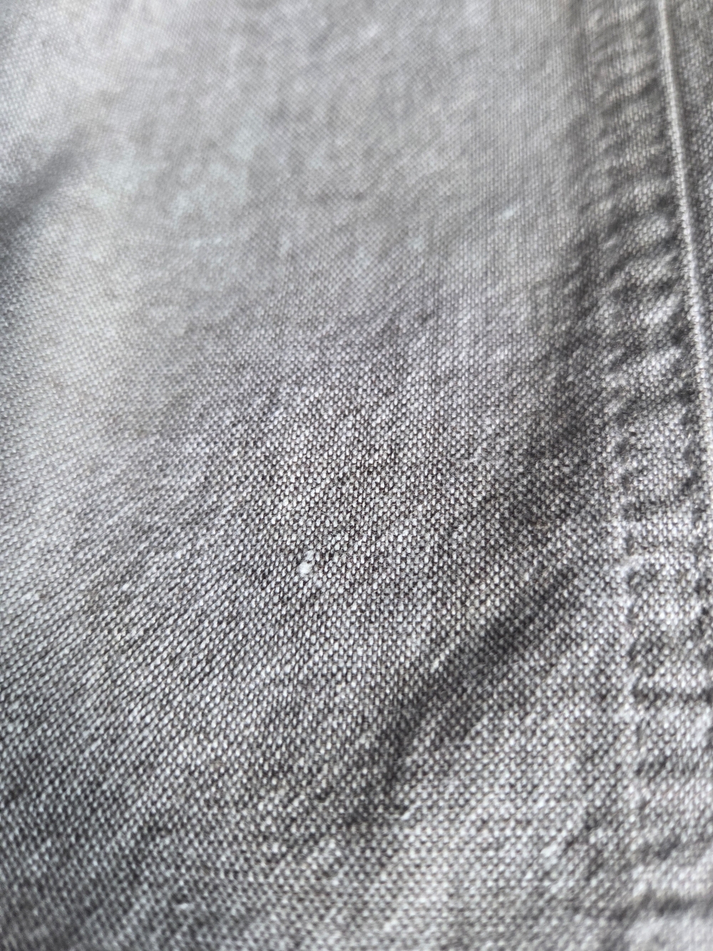 Point Zero Linen Blend Roll-Up Pants | Taupe | Size M - Picture 9 of 14